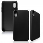 Wholesale iPhone X (Ten) Soft Touch Slim Flexible Case (Black)